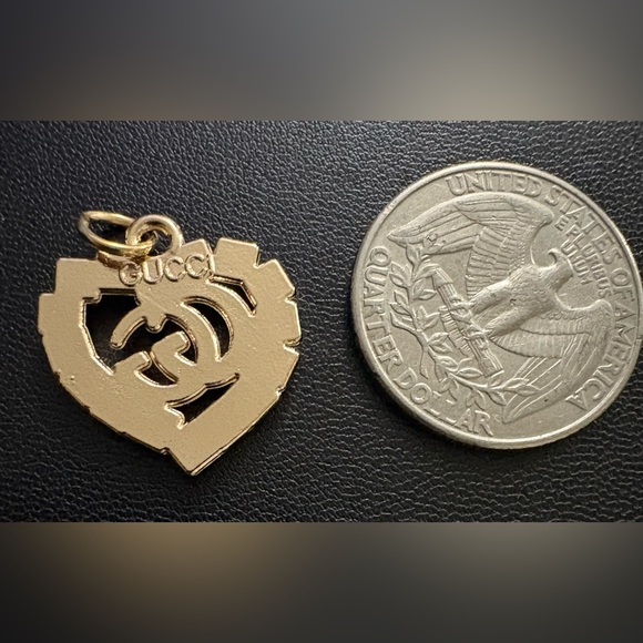 Beautiful Gold Heart Zipper Pull with Pink Stones! - Picture 3 of 4